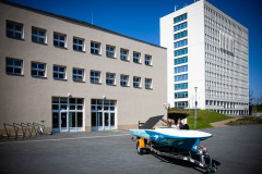 Sparky solar boat